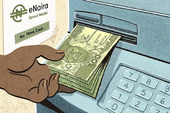 Depositing Cash at Cash Deposit Machine in Nigeria
