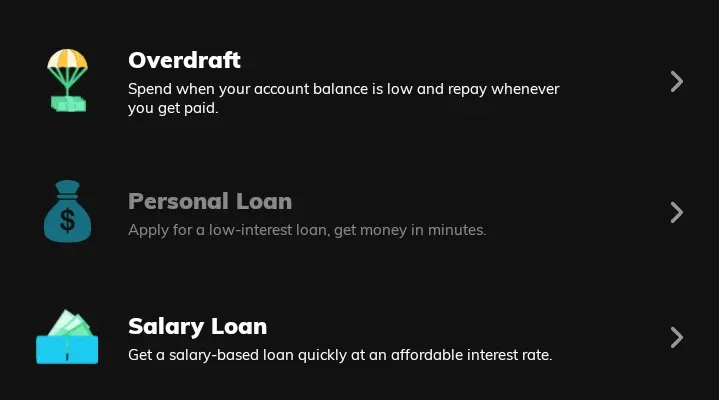 Types of Kuda Loans